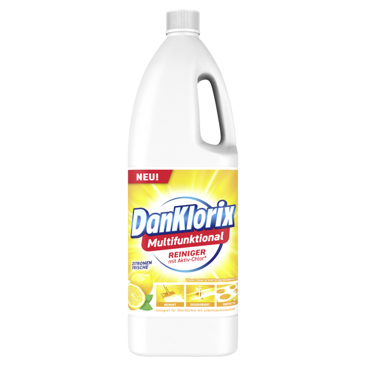 DanKlorix Multifunktionalreiniger Zitronen-Frische