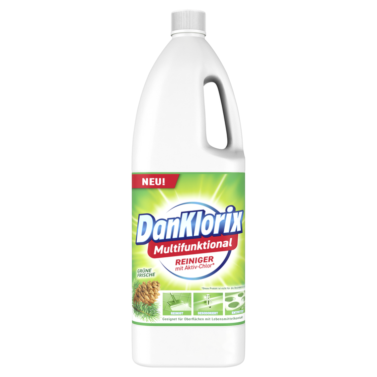 DanKlorix Multifunktionalreiniger Grüne Frische