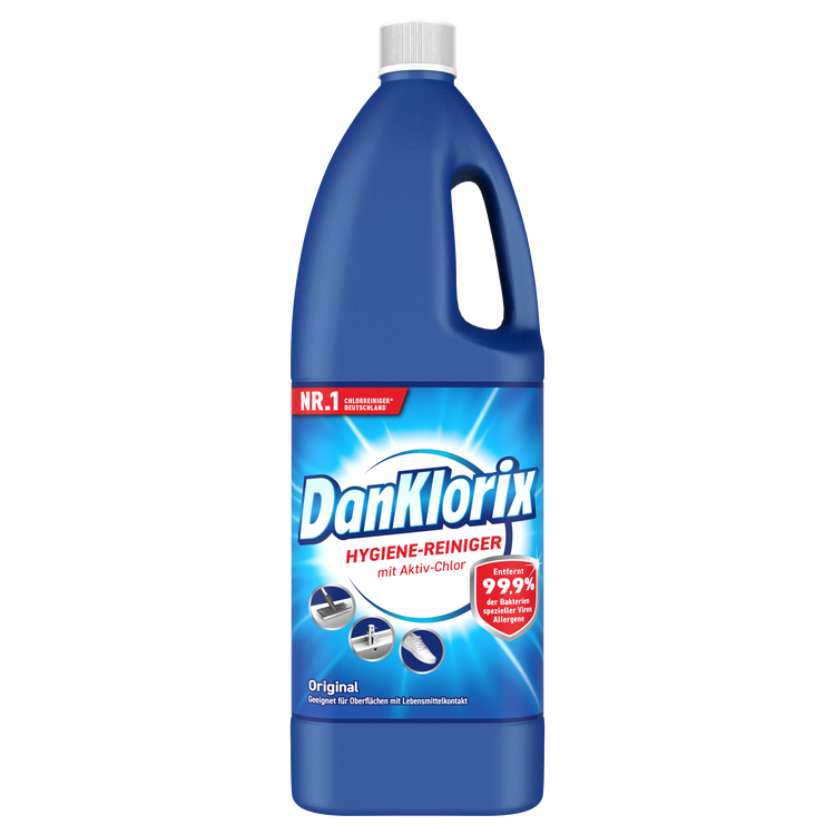 DanKlorix Hygiene-Reiniger mit Chlor